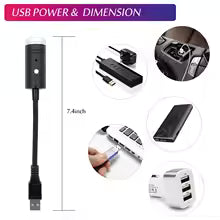 Car Ceiling Star Light