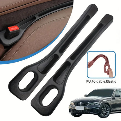 2pc car seat gap filler organizer waterproof car seat gap plug strip